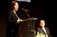 La exministra de Obras Públicas de Ecuador María de los Ángeles Duarte, en una fotografía de archivo.