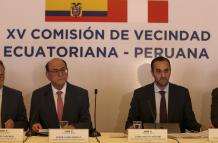 Dato. Durante la reunión también se abordó la seguridad fronteriza, la lucha en contra de la delincuencia organizada y la trata de personas.