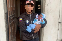 Según información recabada por la policía, la madre del bebé habría sido drogada al momento del rapto