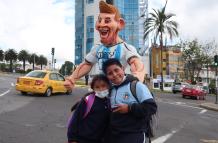 monigote de Messi