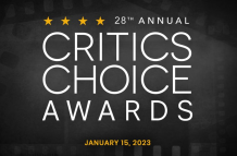 La 28º gala de los Critics Choice Awards se llevará a cabo este domingo 15 de enero de 2023.