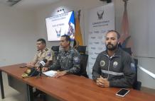 La Policía brindó detalles sobre la captura de los presuntos secuestradores.
