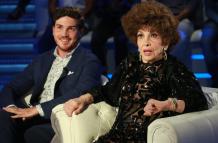 Andrea Piazzola y Gina Lollobrigida