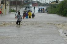 cantón Playas, inundaciones