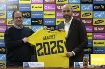 Presentación del nuevo técnico de la Selección de Ecuador, Félix Sánchez.