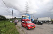Hasta el lugar llegó una ambulancia y medicina legal.