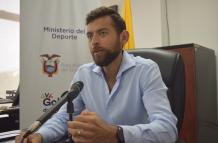 Sebastián Palacios Ministro del Deporte