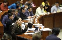 Mireya Pazmiño, juicio político al presidente