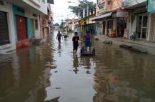 Daule, poblaciones inundadas