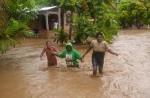 Inundaciones en Haiti