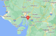 El segundo sismo se registró en el cantón Durán, provincia del Guayas.