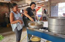 cocina comunitaria en Esmeraldas