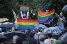 Protesta de transxecuales en Rusia
