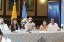 Luis Chonillo, alcalde de Durán, manifestó que la situación económica del cantón es complicada.