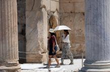 Ola de calor en Grecia