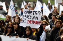 Protestas profesores Chile