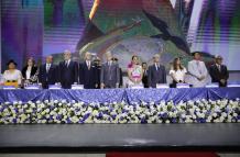 El presidente de la República, Guillermo Lasso, y la presidenta del CNE, Diana Atamaint, brindaron un discurso a los ecuatorianos.