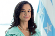 La prefecta del Guayas y presidenta de la Revolución Ciudadana, Marcela Aguiñaga.