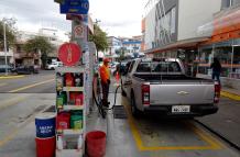 Los 35 surtidores de Cuenca fueron estoqueados principalmente con las gasolinas Ecopaís y Súper.