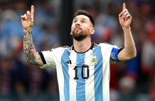 Con la llegada de Lionel Messi, la selección de Argentina entrena con el grupo completo.