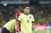 Kendry Páez ya juega en la selección absoluta de Ecuador.