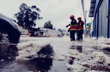 Bomberos- Lluvia- valles