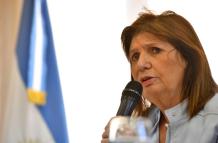 La excandidata a la Presidencia de Argentina Patricia Bulrich