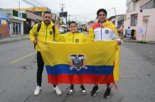 Ecuador vs Chile hinchas