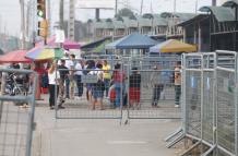 Exteriores de la cárcel en Guayaquil