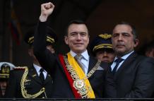 El presidente de Ecuador, Daniel Noboa, el 23 de noviembre de 2023.