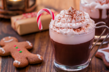 Las galleta de gengibre y el chocolate son típicos de la temporada navideña.