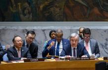 "El pueblo de Gaza mira al abismo", dice Guterres al Consejo de Seguridad, y pide acción