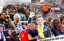 Periodo. Una guerra, terremotos, la posesión de nuevos presidente y la ola de violencia que sacude a Ecuador, dieron la vuelta al mundo.