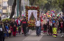 Payasos mexicanos peregrinan a Basílica para celebrar y agradecer a la Virgen de Guadalupe