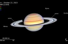Saturno por Hubble