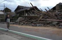 Algunas estructuras del país asiático quedaron afectadas tras el sismo.
