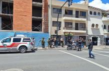 En la avenida Huayna Cápac se alertó de un posible ataque, sin embargo se trató de la detonación de pirotecnia.