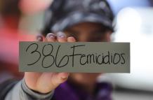 Mujeres hondureñas conmemoran su día exigiendo justicia y el fin de la violencia machista