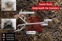 Ejército israelí destruye túnel que funcionó como "centro de mando" de Hamás en Jan Yunis