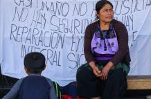 Indígenas exigen al Gobierno de México que reconozca su desplazamiento forzado
