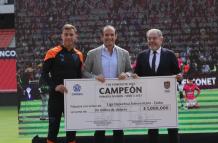Premiacion a Liga de Quito.