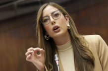 La legisladora Lucía Jaramillo.