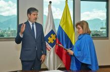 La nueva fiscal general encargada de Colombia asume en medio de tensiones con el Gobierno