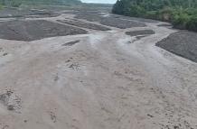 Los lahares del volcán Sangay provocaron el represamiento del río Upano, en Morona Santiago.