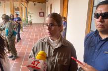 Arianna Tanca, titular del Ministerio de la Mujer y Derechos Humanos