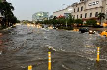 Inundaciones en Samborondón