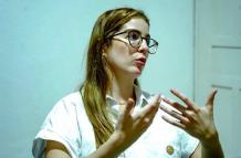 Ministra de la Mujer y de Derechos Humanos Arianna Tanca
