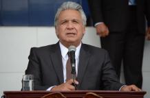 El expresidente del Ecuador Lenín Moreno.