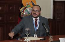 René Zúñiga, secretario general de la Vicepresidencia, habló de las investigaciones al hijo de Verónica Abad por parte de la Fiscalía.