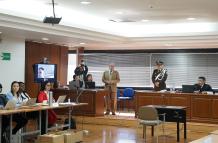 En la Corte Nacional de Justicia se desarrolló la audiencia donde Xavier Muñoz dio su testimonio anticipado en el caso Obstrucción a la justicia.